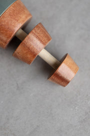 Wooden Mouse Stacking Rings Set