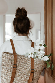 Soukie Seagrass backpack