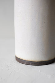 Simple Cylinder Vase - Matte Grey