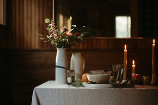 Creating a Cozy, Handmade Holiday Table