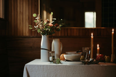 Creating a Cozy, Handmade Holiday Table