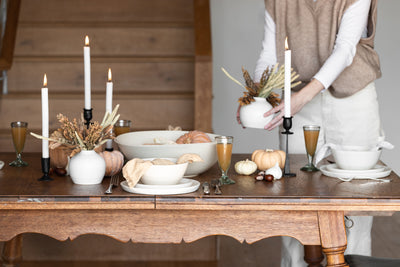 Setting a Unique Holiday Table