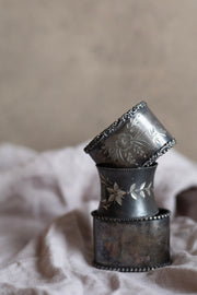 Assorted Silver Napkin Ring Set