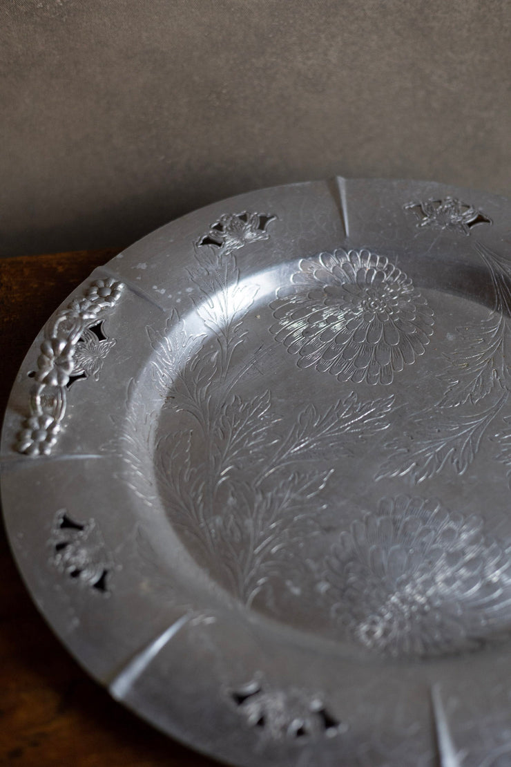 Handled Silver Tray - Large