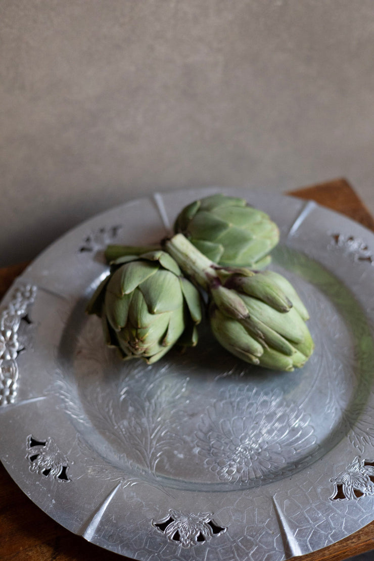 Handled Silver Tray - Large