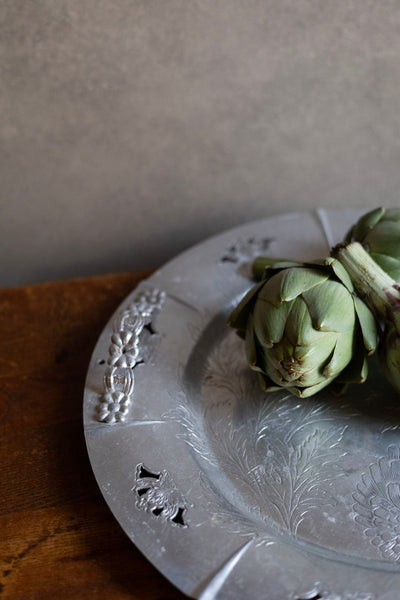 Handled Silver Tray - Large