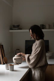 Matte Grey Tea Pot