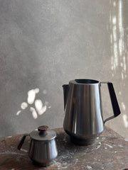 Japanese Stainless Steel Carafe and Creamer Set