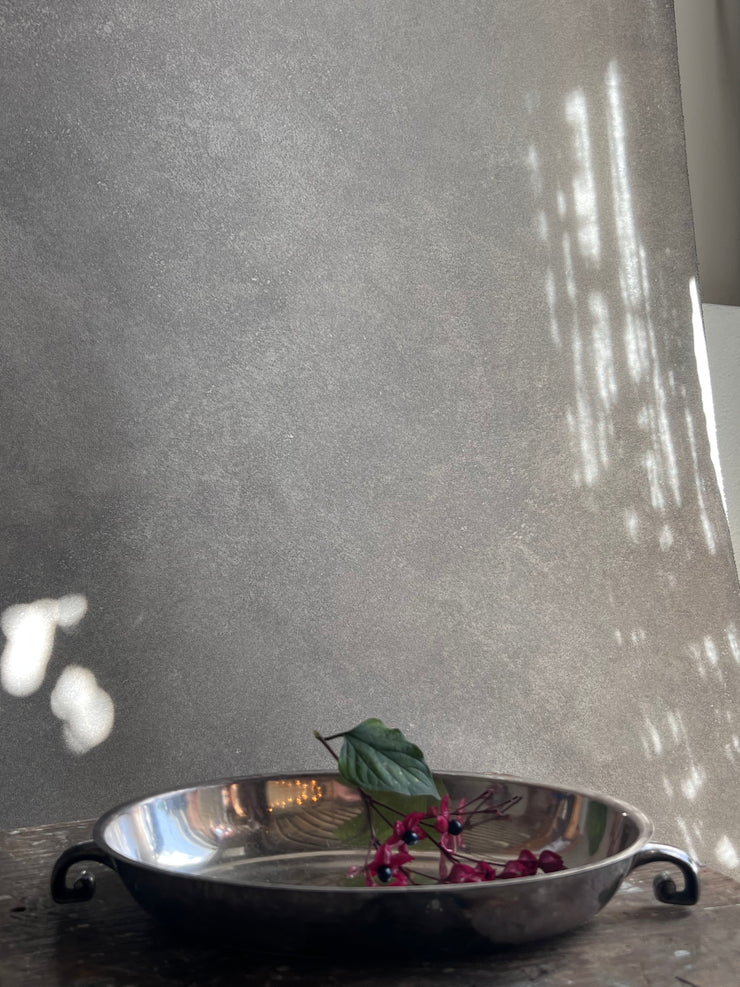 Silver Side Dish with Handle