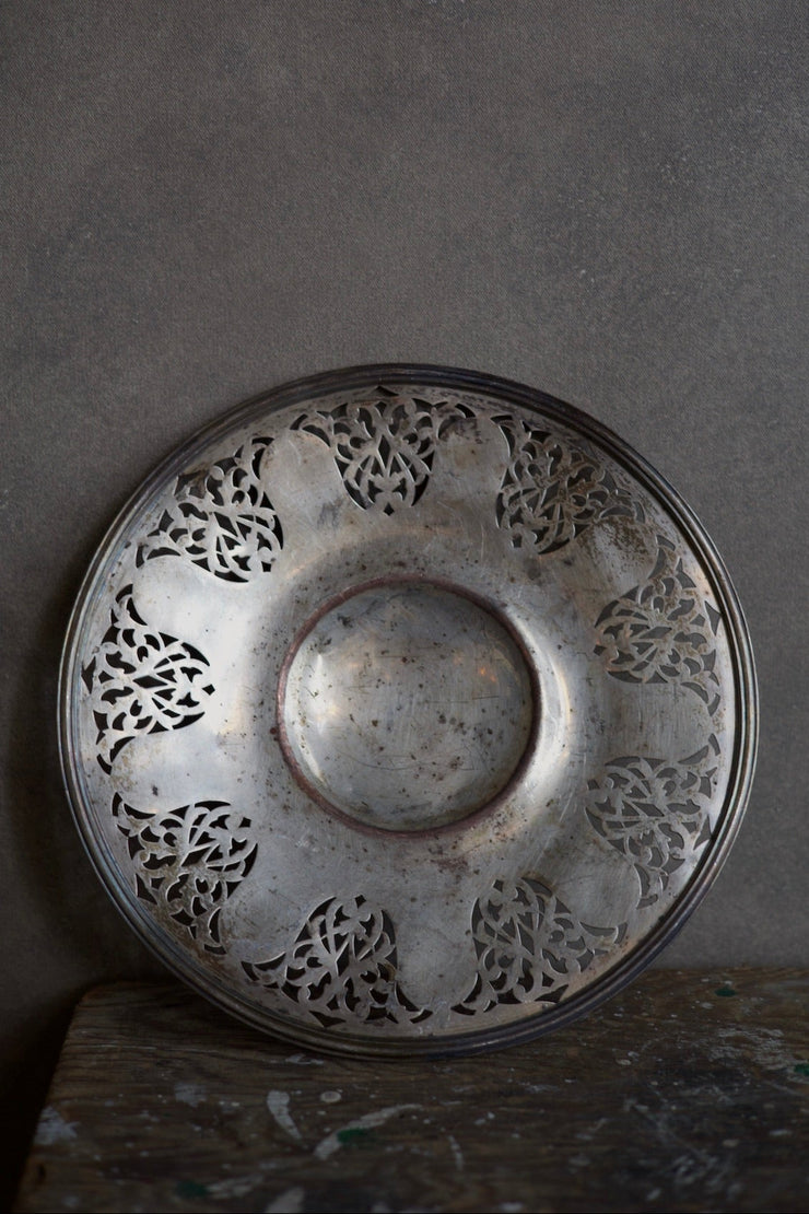 Silver Footed Plate