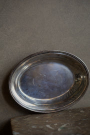 Silver Oval Dish