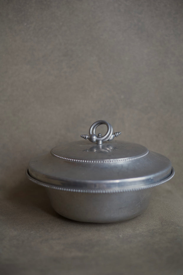 Tin Lidded Pot