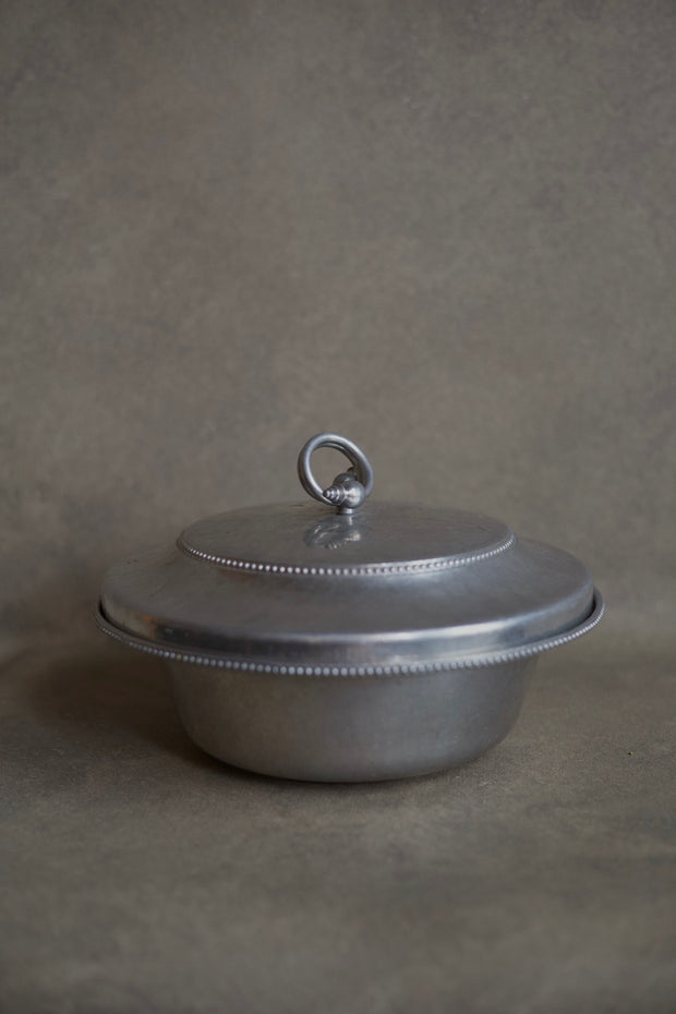 Tin Lidded Pot