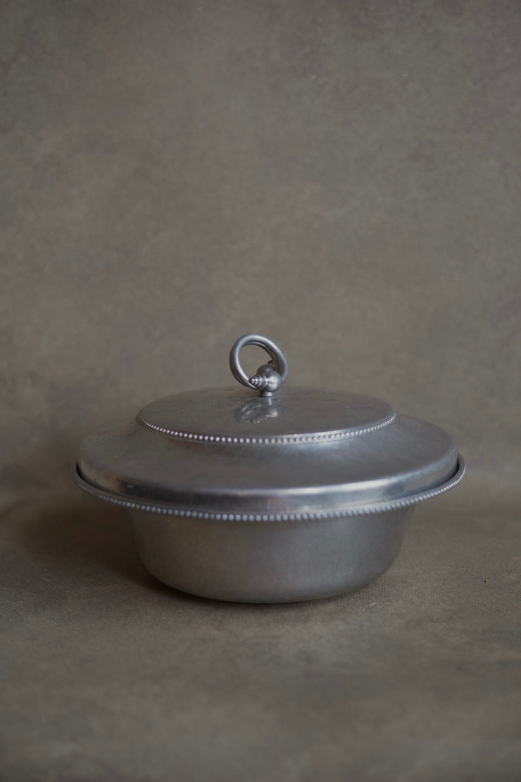 Tin Lidded Pot