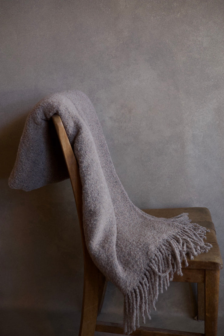 Boucle wool Blanket - Teddy