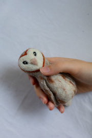 Barn Owl Finger Puppet