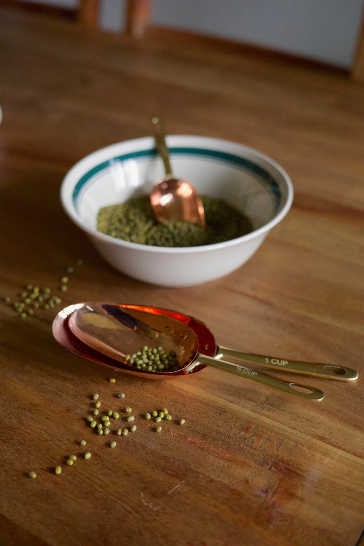 Copper Measuring Scoops