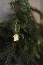 Small Brass House Ornament