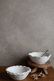Double Ruffle Bowl