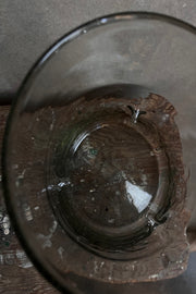 X Large Dimpled Glass Vase