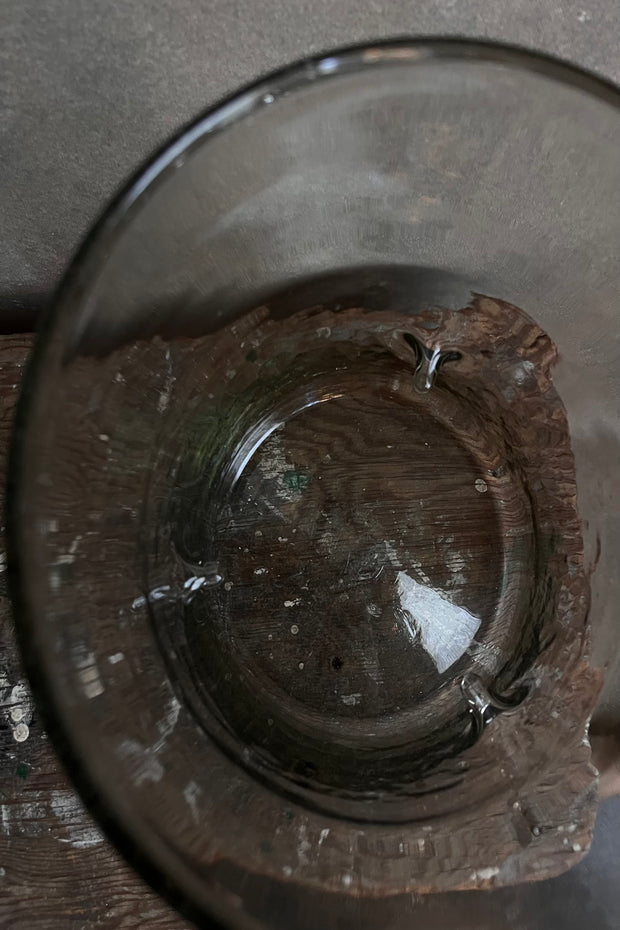 X Large Dimpled Glass Vase