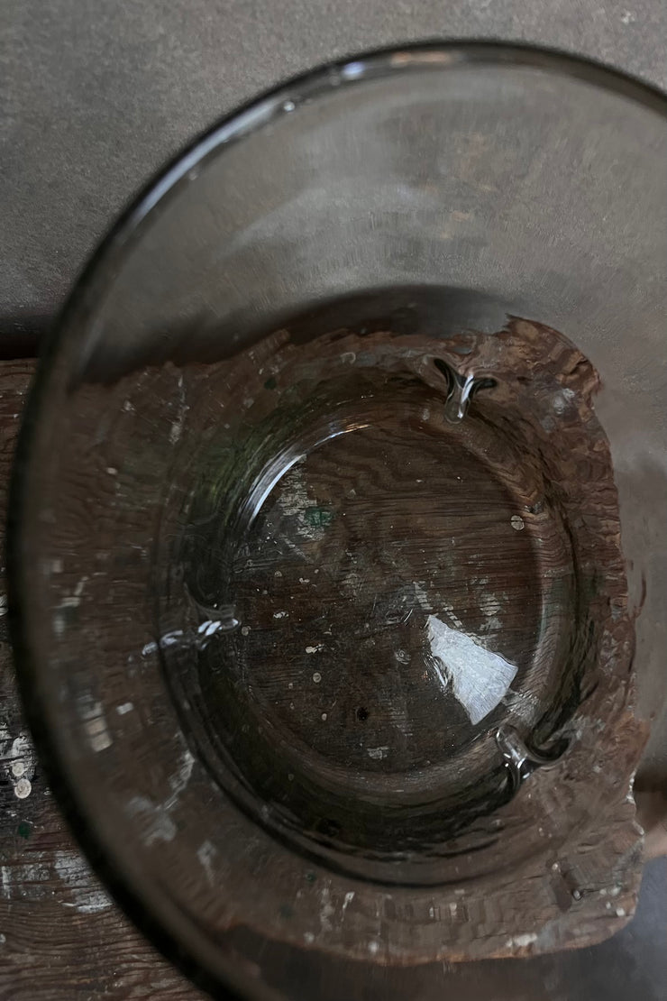 X Large Dimpled Glass Vase