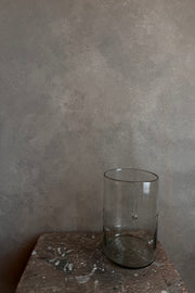 X Large Dimpled Glass Vase