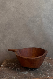 Primitive Wooden Bowl