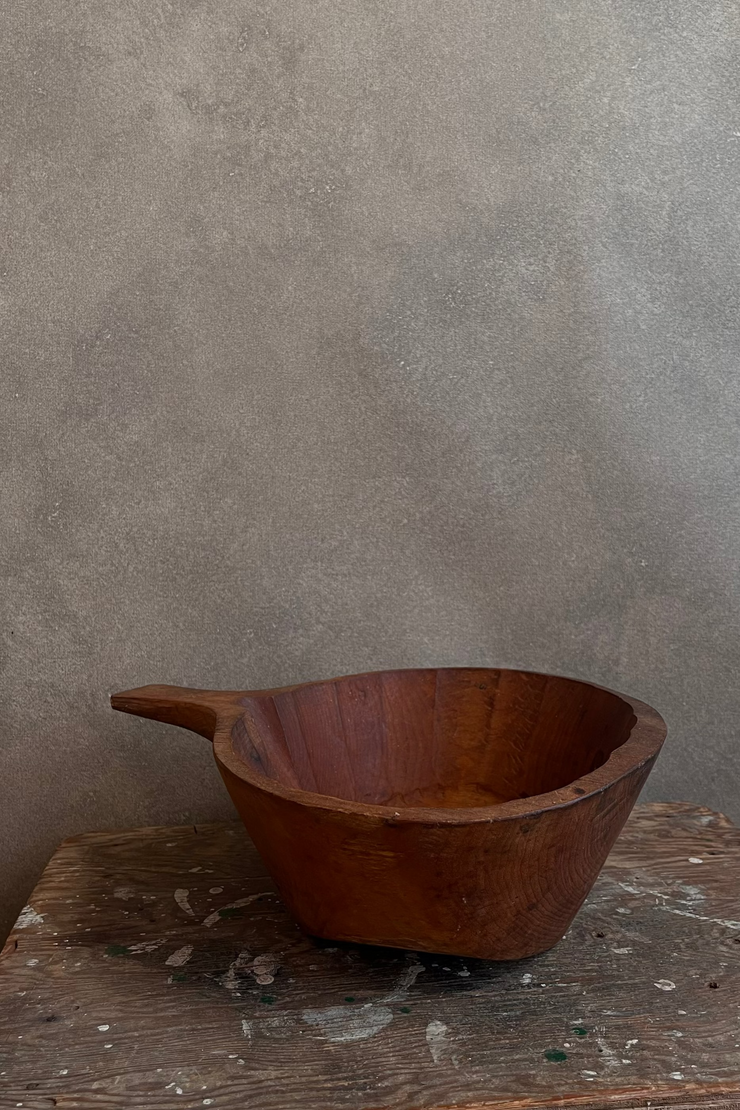 Primitive Wooden Bowl