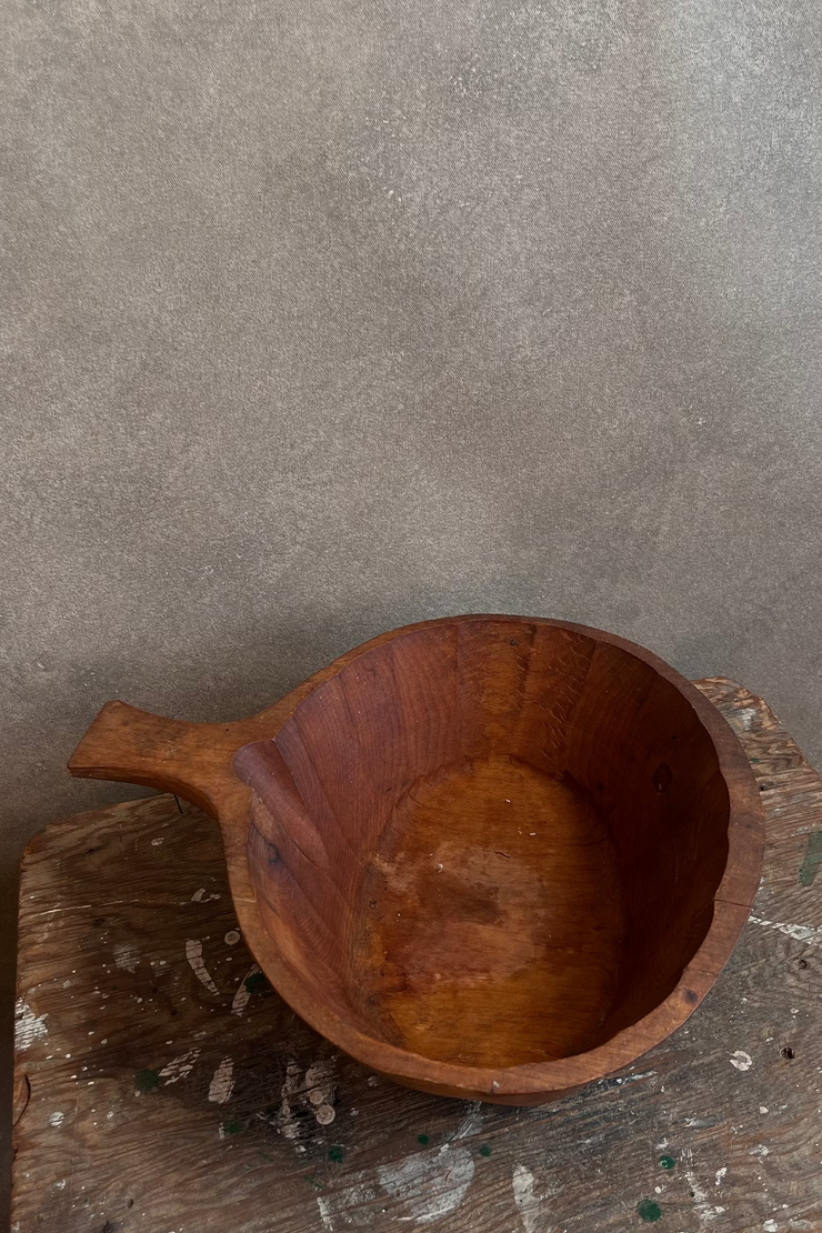 Primitive Wooden Bowl