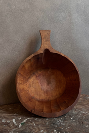 Primitive Wooden Bowl