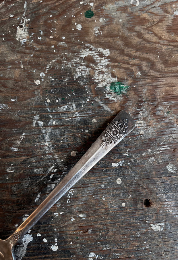 Assorted Silver Serving Forks