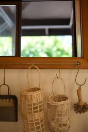 Woven Garlic Basket