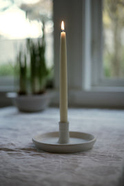 Nordic Candle Holder - Matte White
