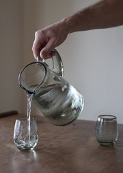 Handblown Glass Pitcher