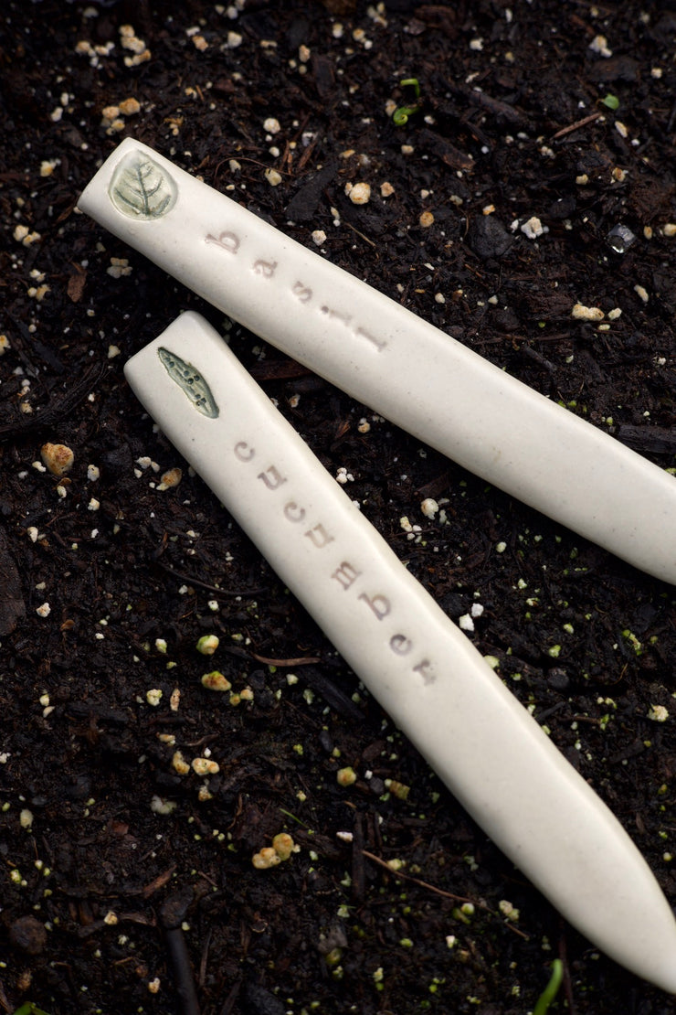Ceramic Garden Labels