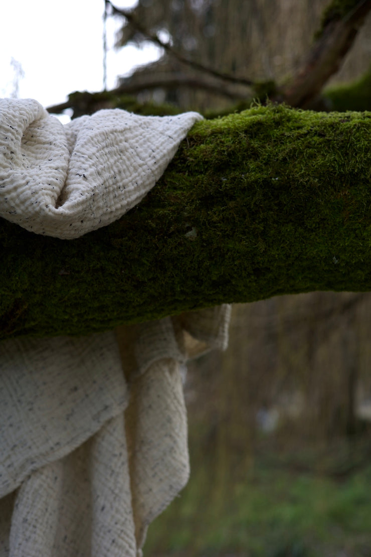 Pure Cotton Speckle Throw