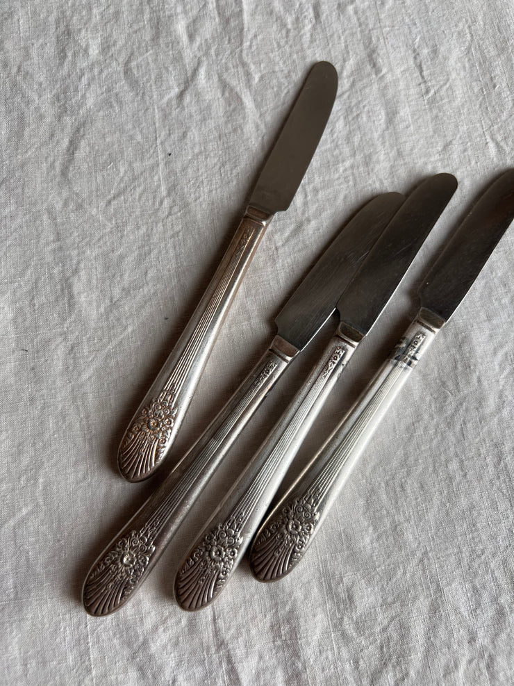 Silver Knife Set