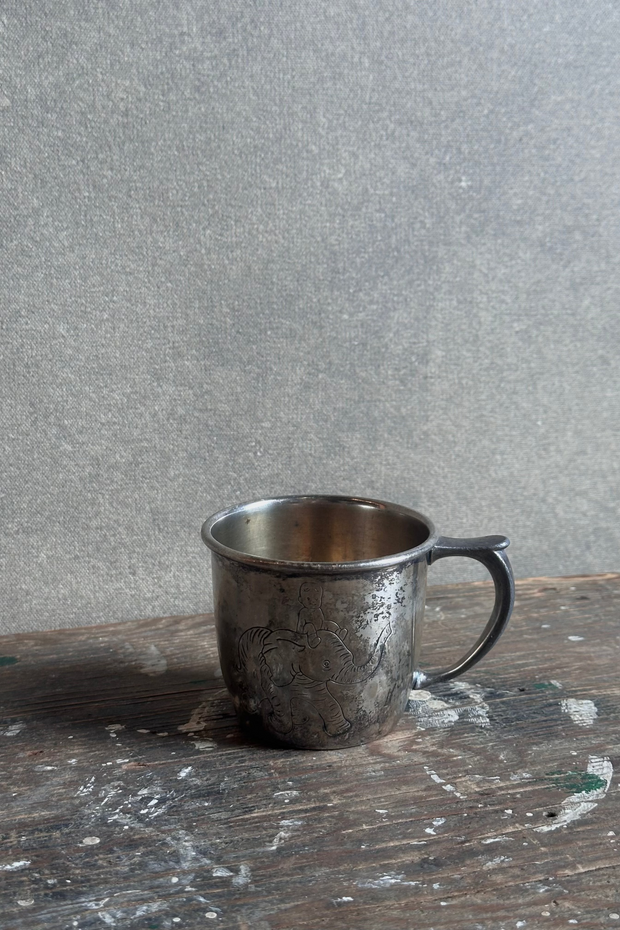 French Silver Baby Cup