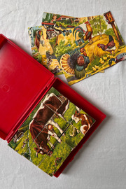 Wooden Block Farm Puzzle w/ Box