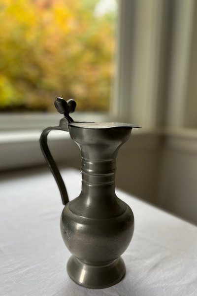 Lidded Acorn Pitcher