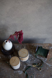 Olive Green Velvet Ribbon