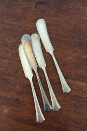 Silver Spreader Knives - Set of 4