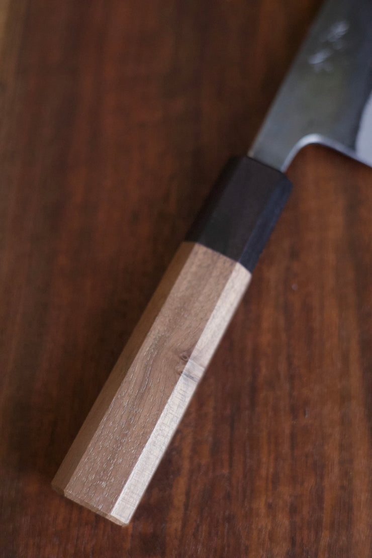 Carbon + Oak Knife - Niwaki