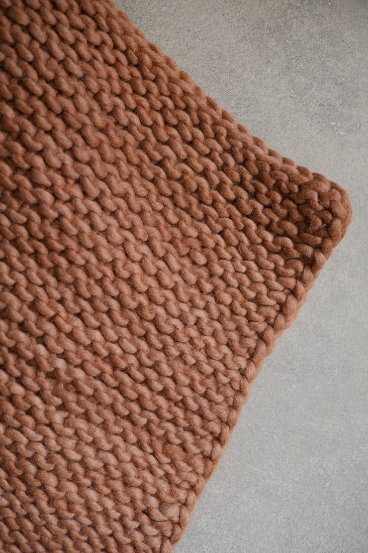 Knitted Wool Dish Mat