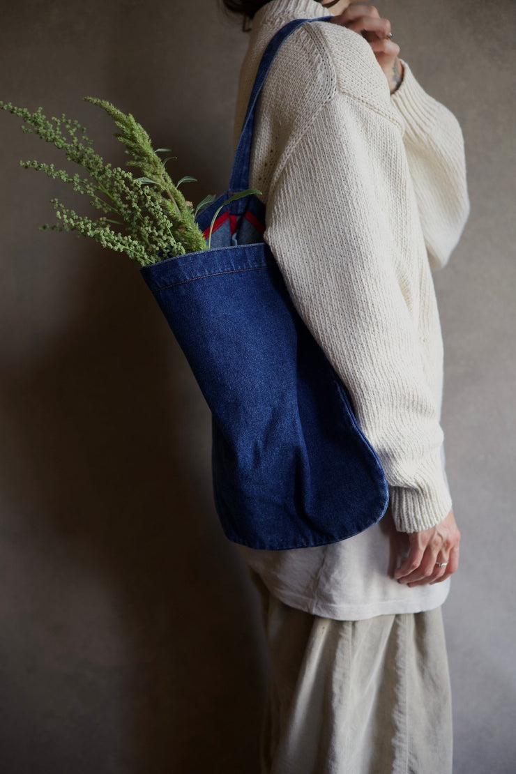 Blue Denim Tote