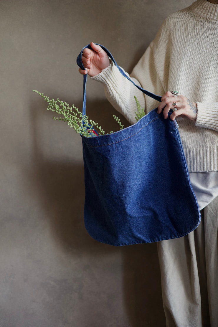 Blue Denim Tote