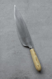 Carbon Steel Kitchen Knives - Boxwood Handle