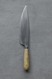 Carbon Steel Kitchen Knives - Boxwood Handle