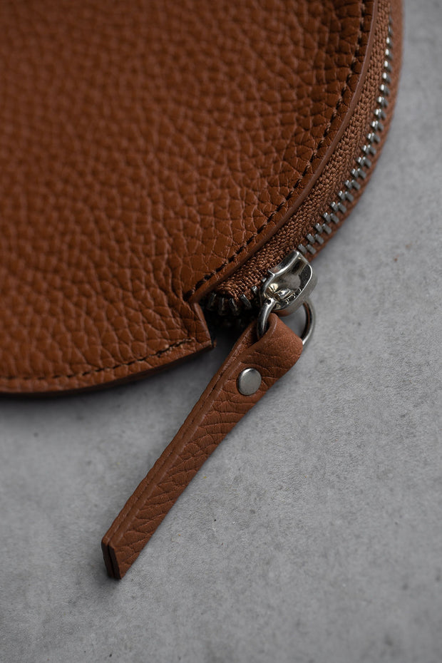 Handmade Leather Pouch - Caramel